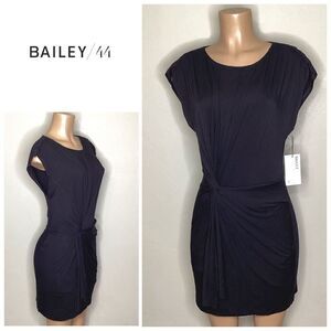 New. Bailey 44 black twist dress. Small. Retails $178